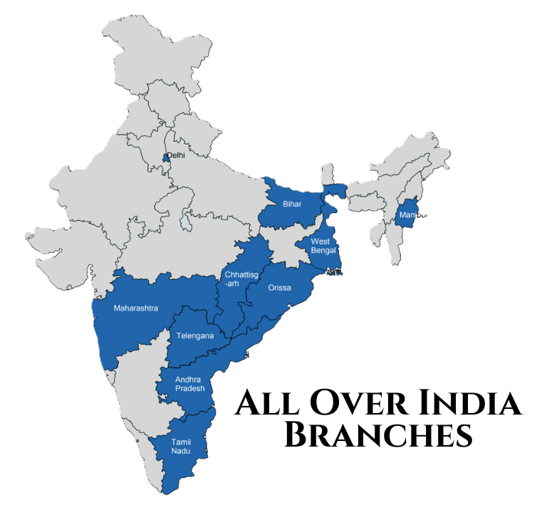 India Map with Partners